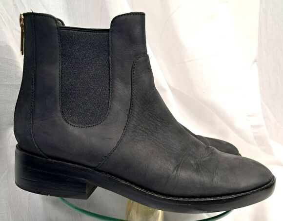 Cole Haan Shoes - Cole Haan Women's Reid Waterproof Suede Black Ankle Boot 7.5